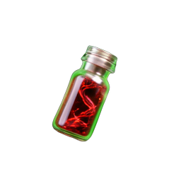 Potion de Santé Petite (HD-2D) — sprite pixel art 256×256