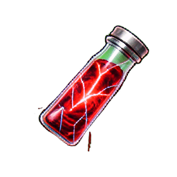 Potion de Santé Petite (VFX) — sprite pixel art 256×256