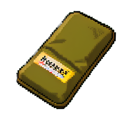 温熱パッドの出産 — 256×256 ピクセルアートスプライト