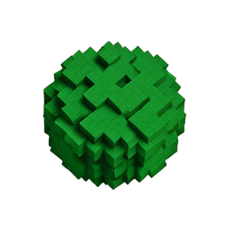 Cercle de Haie (Voxel) — sprite pixel art 256×256
