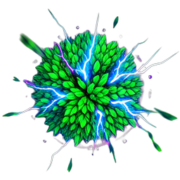 Hedge Tall (VFX) - 256x256 pixel art sprite