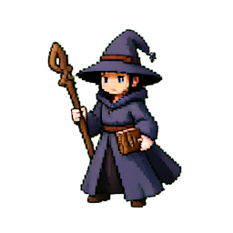 Herbes de la sorcière de la haie — sprite pixel art 256×256