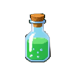 Kräuterbündel Hängen Trocken — 256×256 Pixel-Art-Sprite