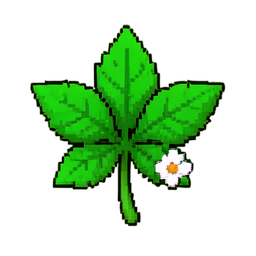Erva Verde (16-Bit) — sprite pixel art 256×256