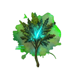 Kraut Grün (Atmosphärisch) — 256×256 Pixel-Art-Sprite