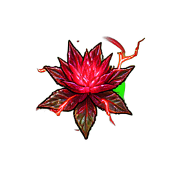 红色草本 (VFX) — 256×256 像素游戏素材