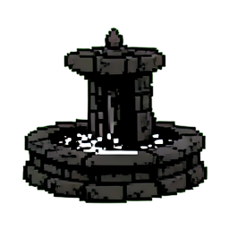 Fonte Oculta — sprite pixel art 256×256