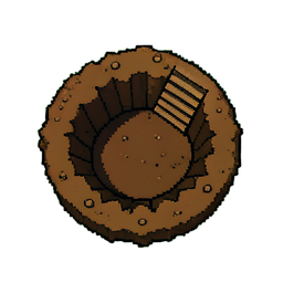 Hole Ground (16-Bit) - 256x256 pixel art sprite