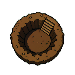 Sol du Trou (16-Bit) — sprite pixel art 256×256