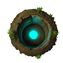 Hole Ground (Atmospheric) - 256x256 pixel art sprite