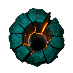 Suelo del Agujero (Cinematic) — sprite pixel art 256×256