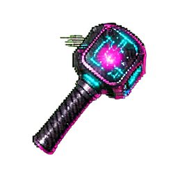 Holy Cleric (Cyberpunk) - 256x256 pixel art sprite