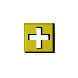 Holy Cleric (Low-Res) - 256x256 pixel art sprite