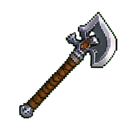 Hacha Sagrada — sprite pixel art 256×256
