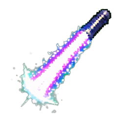 Heiliger Schlagstrahl — 256×256 Pixel-Art-Sprite