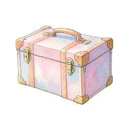 Maleta de lua de mel — sprite pixel art 256×256