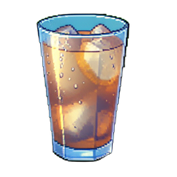 Horchata Glas — 256×256 Pixel-Art-Sprite