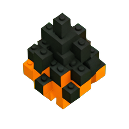Horn (Voxel) - 256x256 pixel art sprite