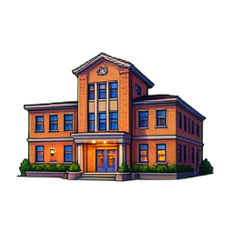 Hospital — 256×256 pixel art sprite