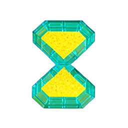 Horloge (Voxel) — sprite pixel art 256×256