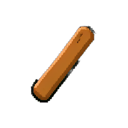 Hunger-Trommel: Leer — 256×256 Pixel-Art-Sprite
