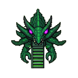 Hydra (16-Bit) - 256x256 pixel art sprite