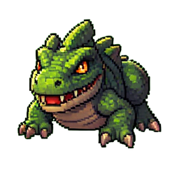 Hydra - 256x256 pixel art sprite