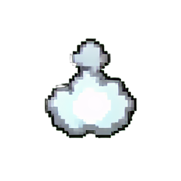 Sifflement de vapeur hydraulique — sprite pixel art 256×256