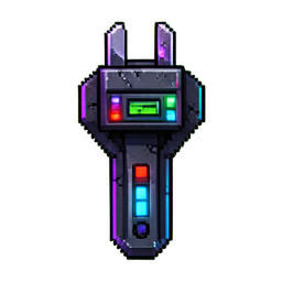 Hydraulischer Schraubenschlüssel schwer — 256×256 Pixel-Art-Sprite