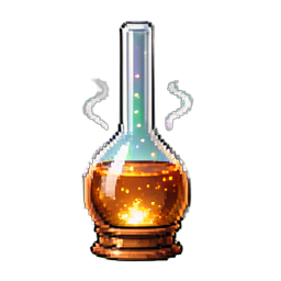 Flotteur d'hydromètre — sprite pixel art 256×256