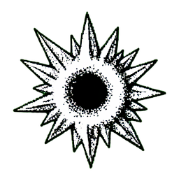 Ice Elemental (1-Bit) - 256x256 pixel art sprite