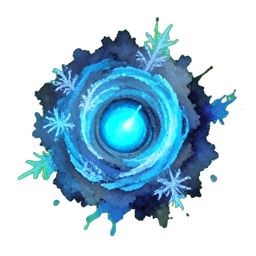 Ice Elemental (Atmospheric) - 256x256 pixel art sprite