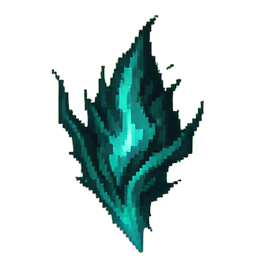Esprit Élémentaire Glacé (Art Pixelisé) — sprite pixel art 256×256