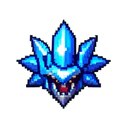 Eisnova — 256×256 Pixel-Art-Sprite