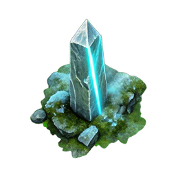 Ice Pillar (Atmospheric) - 256x256 pixel art sprite