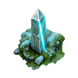 Eispfahl (Atmosphäre) — 256×256 Pixel-Art-Sprite