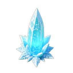 Ice Pillar (HD-2D) - 256x256 pixel art sprite