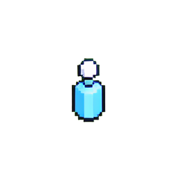 Ice Pillar (Low-Res) - 256x256 pixel art sprite