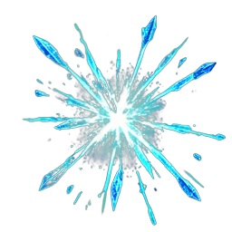 Ice Sorceress (VFX) - 256x256 pixel art sprite