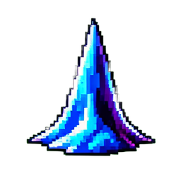 Eis-Spitze — 256×256 Pixel-Art-Sprite