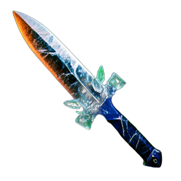 Ice Sword (Cinematic) - 256x256 pixel art sprite