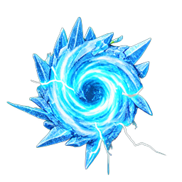 Ice Wolf (VFX) - 256x256 pixel art sprite