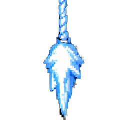 Icicle Hang (16-Bit) - 256x256 pixel art sprite