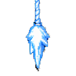 Icicle Hang (16-Bit) — 256×256 pixel art sprite