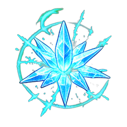 Eisstange Hängen (VFX) — 256×256 Pixel-Art-Sprite