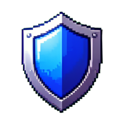 Symbol Schild — 256×256 Pixel-Art-Sprite