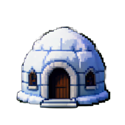 Igloo — sprite pixel art 256×256