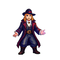 Illusionist — 256×256 pixel art sprite
