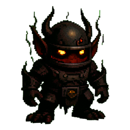 Imp-Sklave — 256×256 Pixel-Art-Sprite
