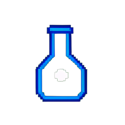 Invisibility Potion (Low-Res) - 256x256 pixel art sprite
